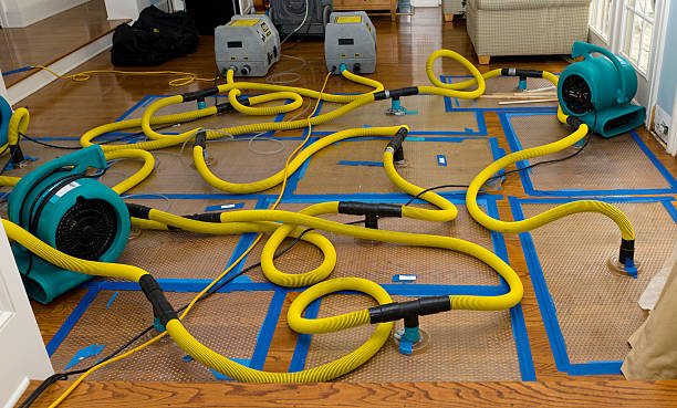 Professional Water Extraction technician working in Post, OR
